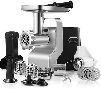 Powerful AICOK MG2950R 5-IN-1 Meat Mincer